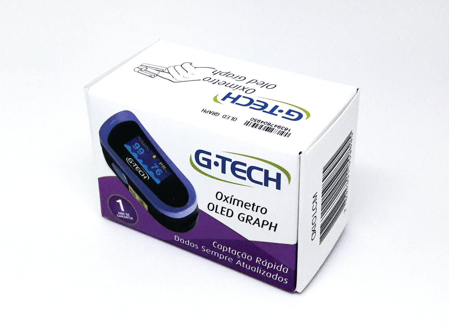 Oxímetro G-Tech Modelo OLED GRAPH.