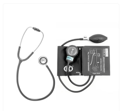 Conjunto BIC Estetoscópio + Esfigmomanômetro New Innova Plus.