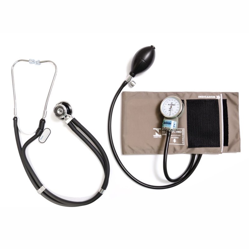 Conjunto Esfigmomanômetro + Estetoscópio P.A.MED.