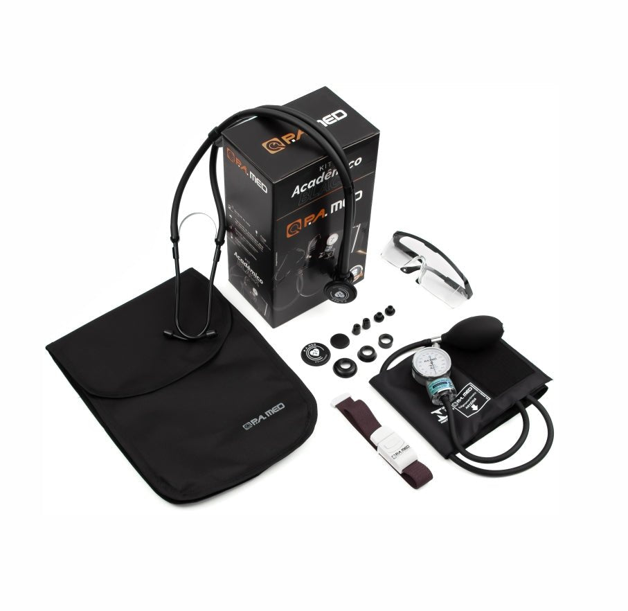 Kit Acadêmico P.A MED Linha Black - JFDmed