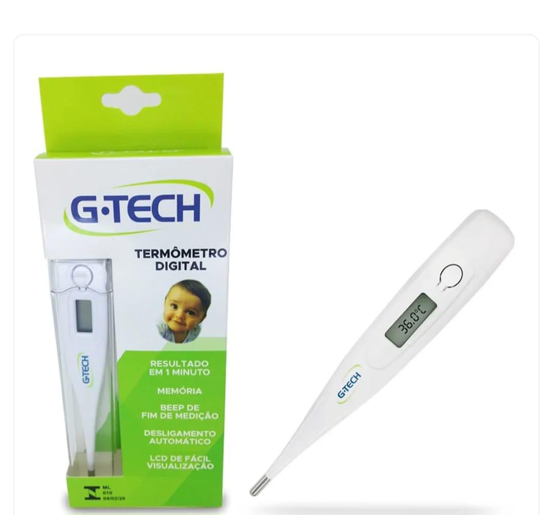 Termômetro Digital G - Tech Branco - JFDmed